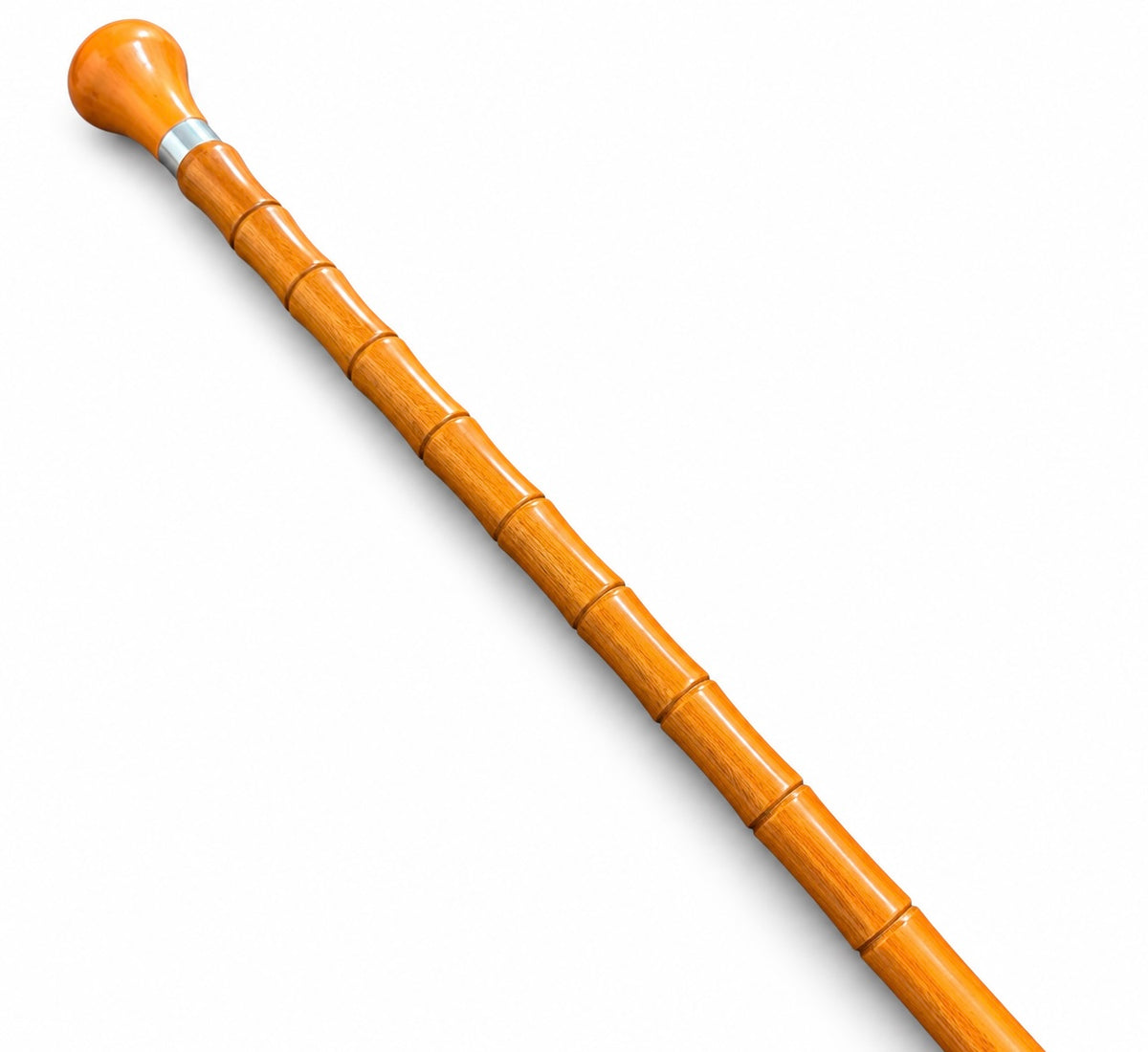 Premium China Gool Wood Walking Stick – Lightweight & Durable Support Cane (ARTICLE 01 ORANGE)