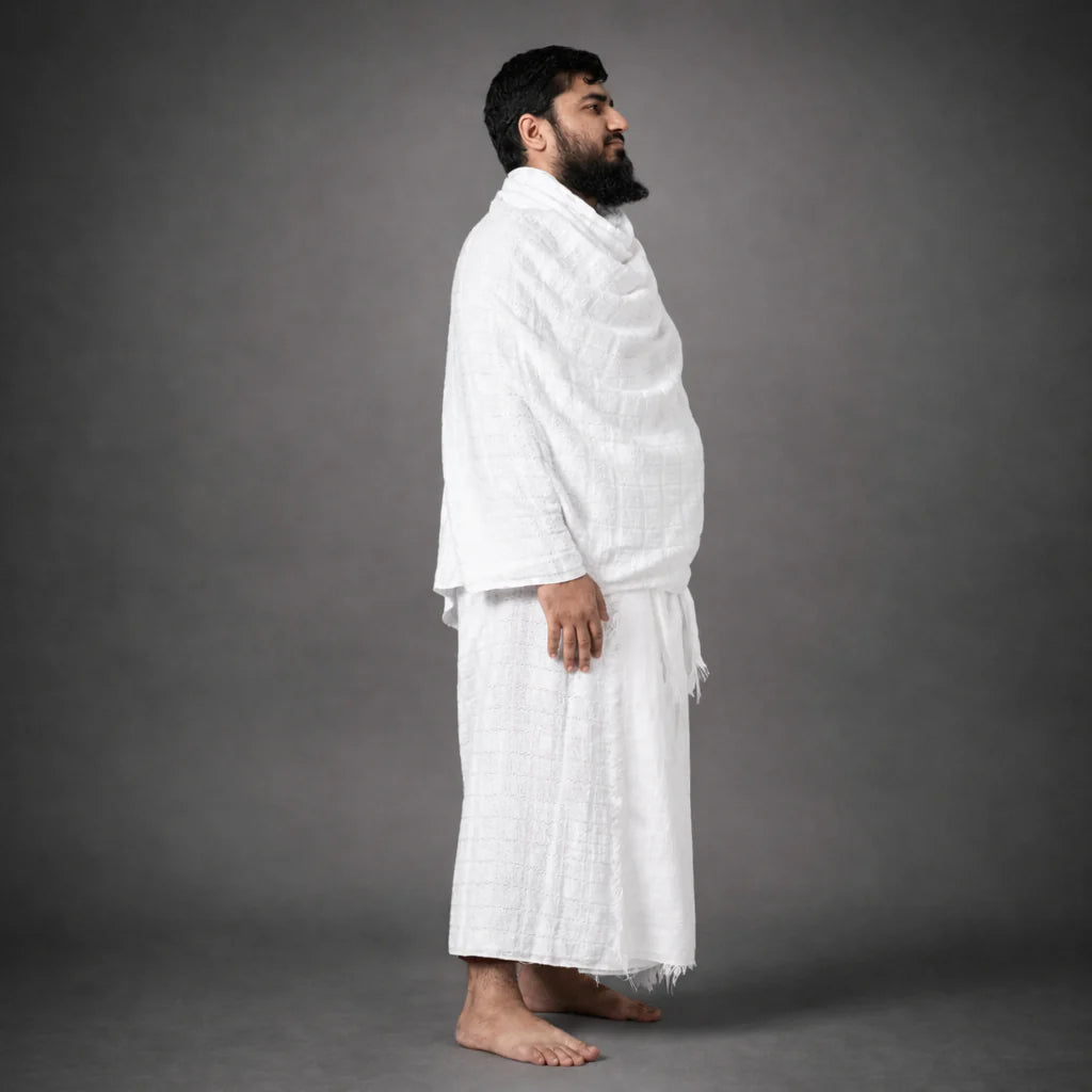Classic — 100% Cotton Towel Ihram Set for Men (2 Piece)