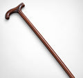 Premium Wooden Walking Cane (Article 20) (Dark Brown)