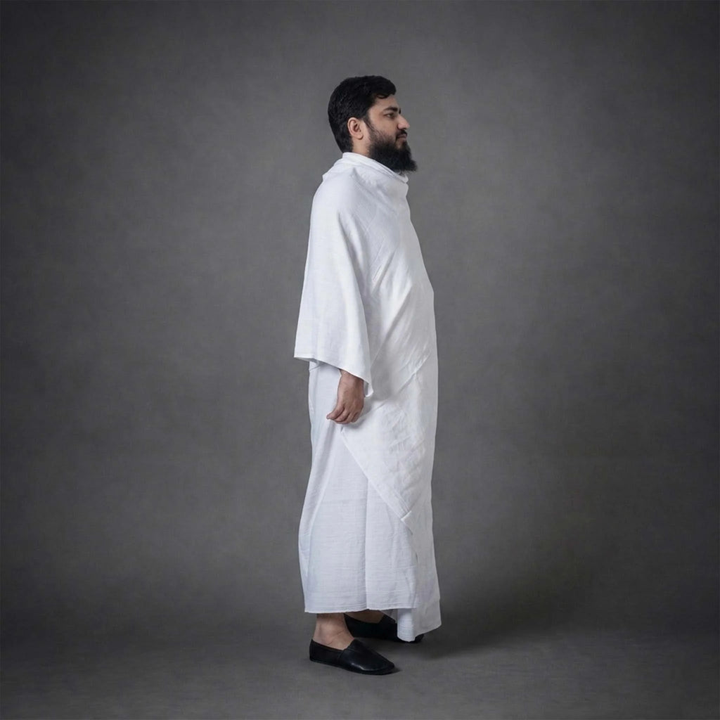 Supreme — Ultra-Lightweight Plain Cotton Ihram Set for Men (2 Piece)