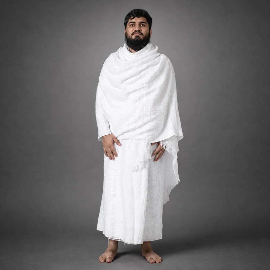 Classic — 100% Cotton Towel Ihram Set for Men (2 Piece)