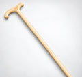 Premium Wooden Walking Cane (Article 20) (Wood Colour)