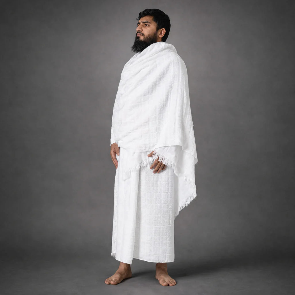 Classic — 100% Cotton Towel Ihram Set for Men (2 Piece)