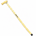 Premium Two-Piece Beaded Wooden Walking Stick – Lightweight & Durable (ARTICLE 001 OFF WHITE)