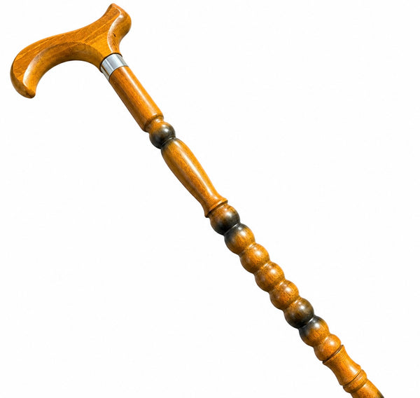 Premium China Wood Walking Stick – Lightweight & Durable Support Cane (ARTICLE 010 CAMEL))
