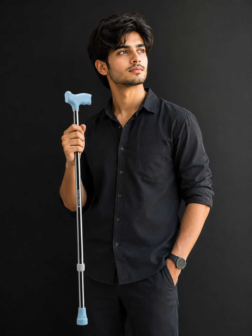 Adjustable Aluminium Walking Stick